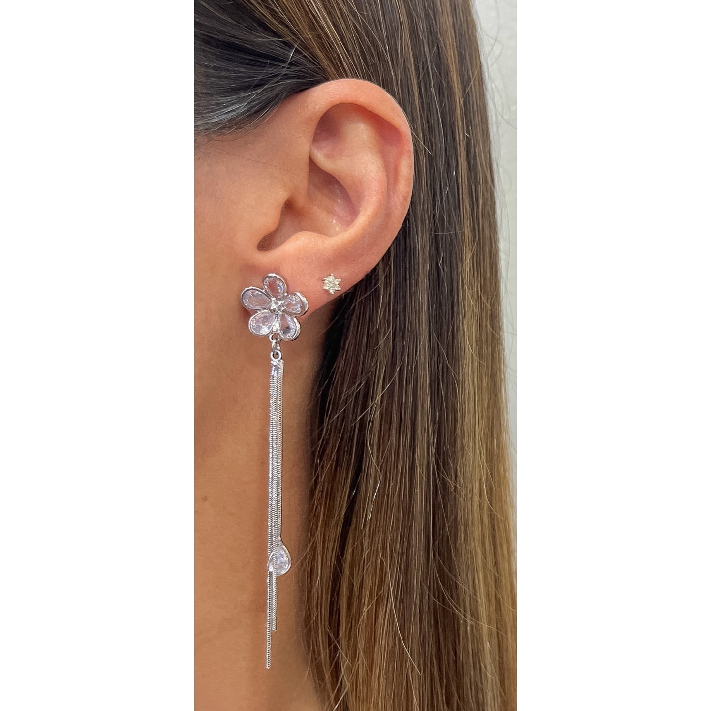 Aretes AVOLU Plateado