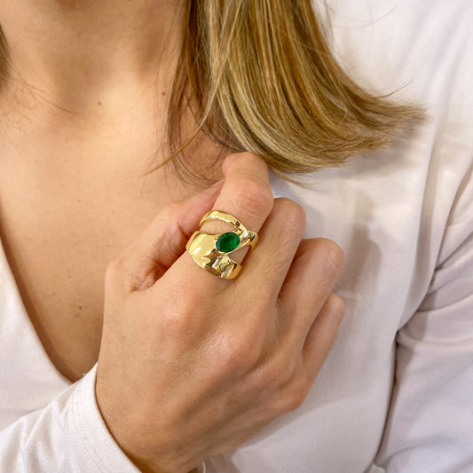 Anillo LENBU Ajustable (Talla 6-7)