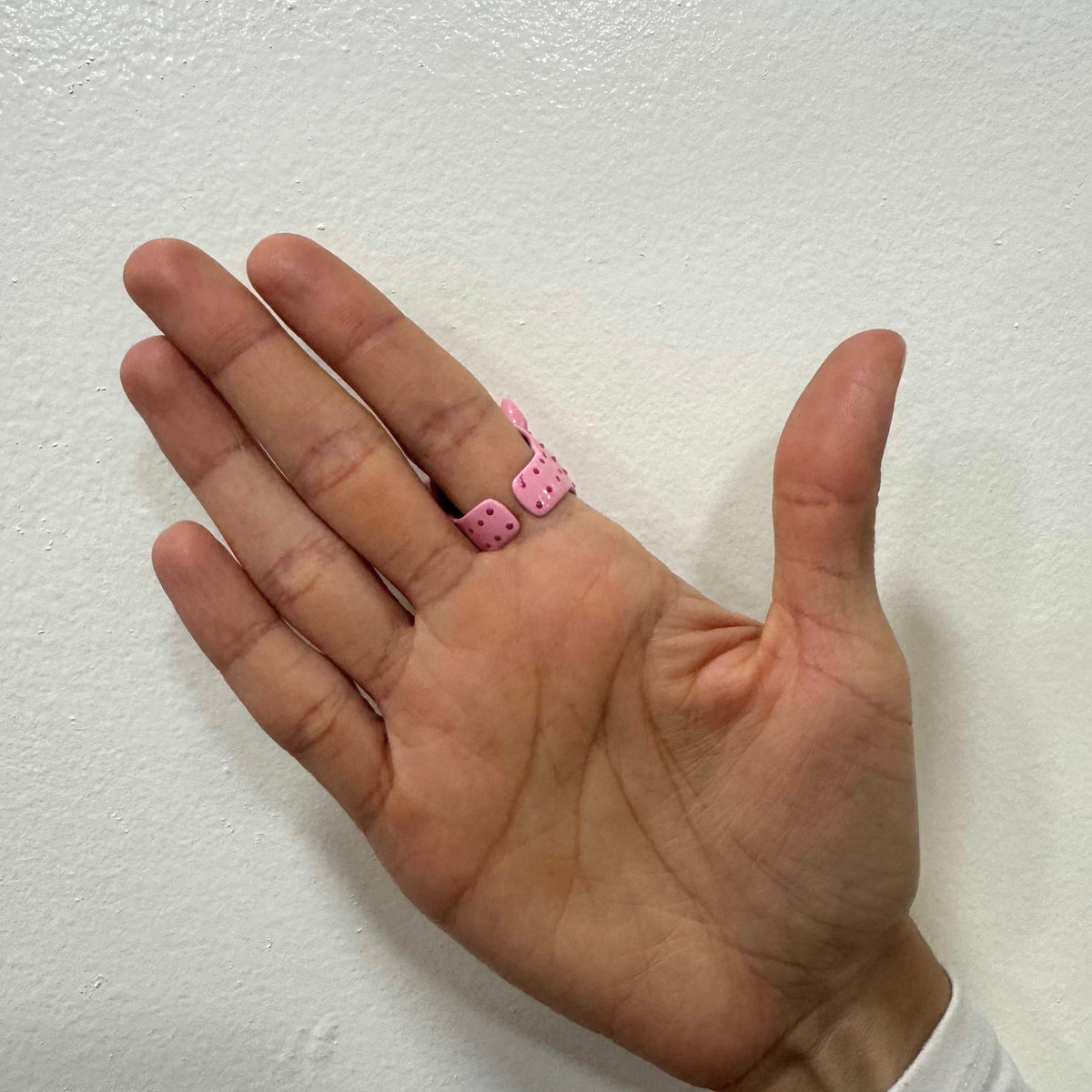 Anillo LUVIP Rosado Ajustable (Talla 8-9)