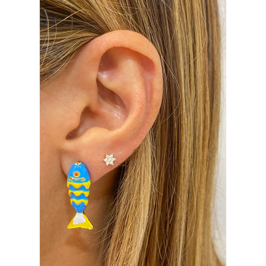 Aretes UKIM Turquesa