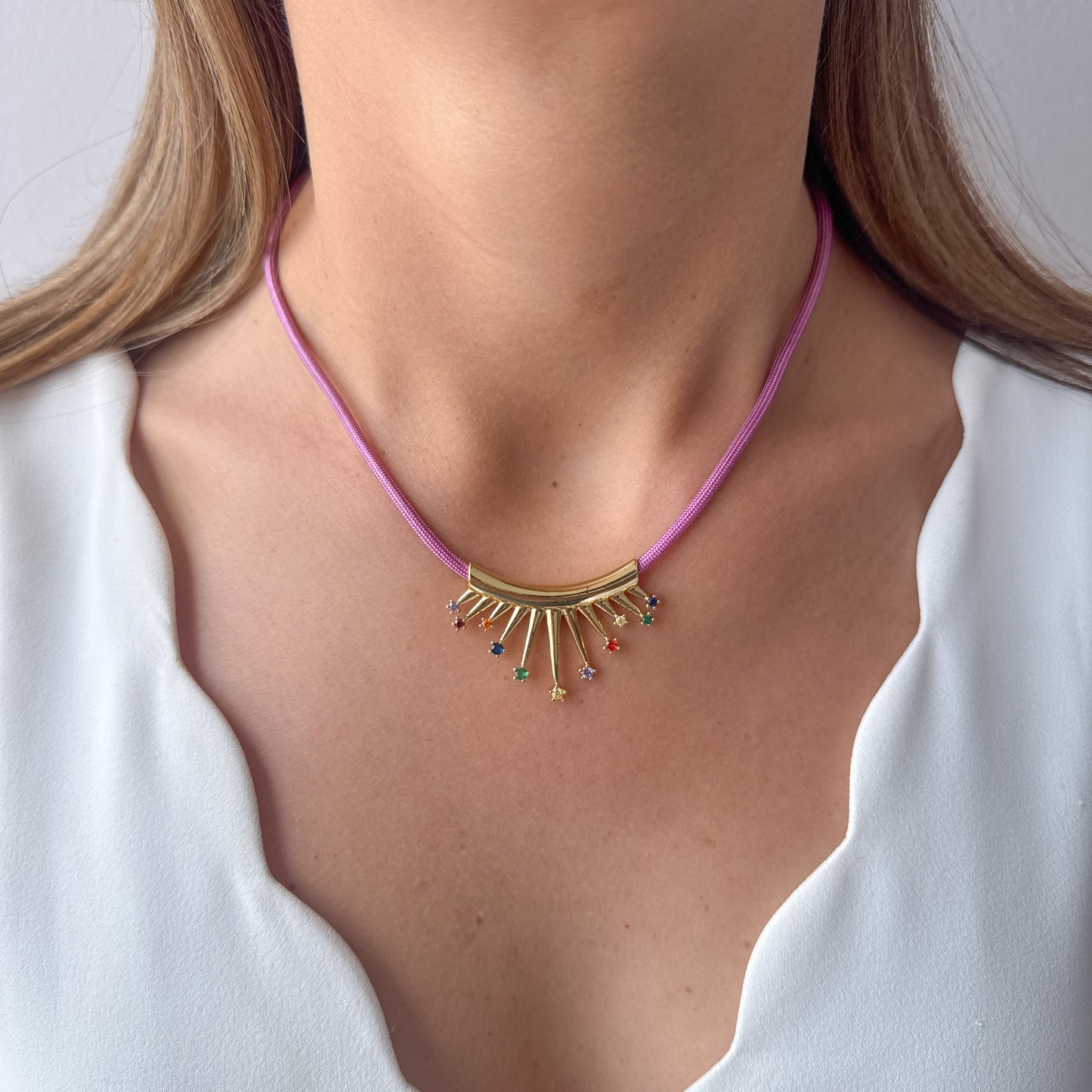 Collar TURI Lila