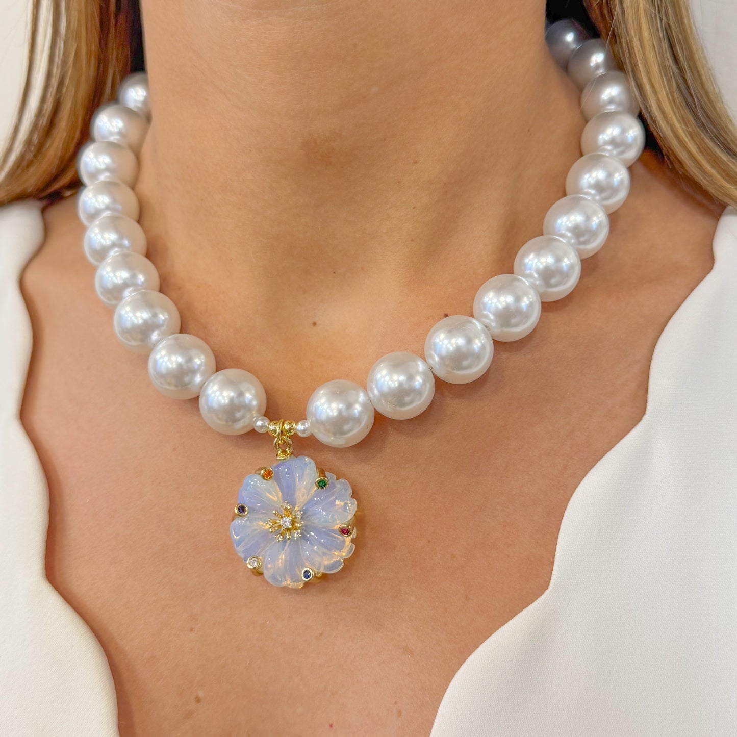 Collar UNKI Color Opalo