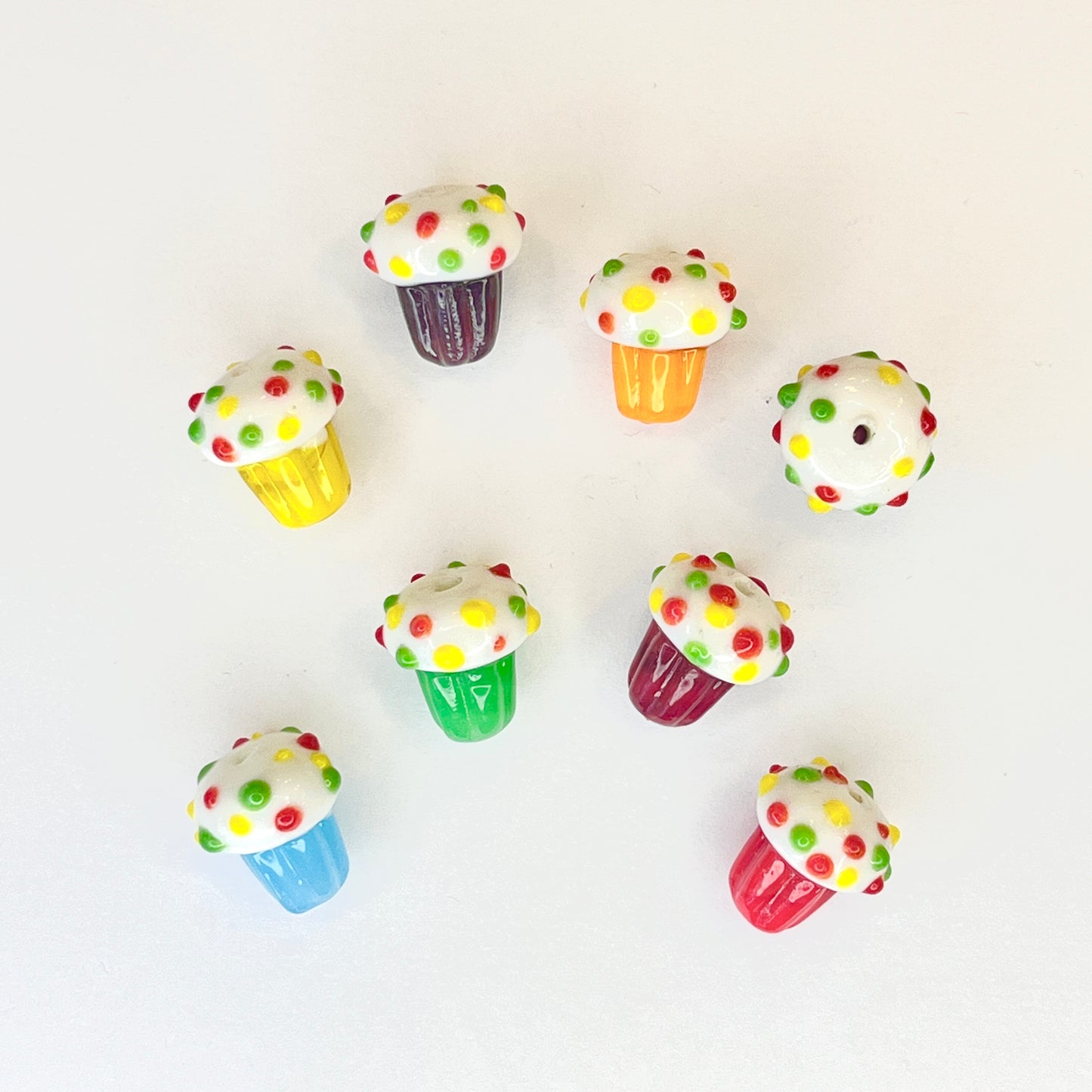 🧁🧁Figuras Vidrio-Cupcakes🧁🧁