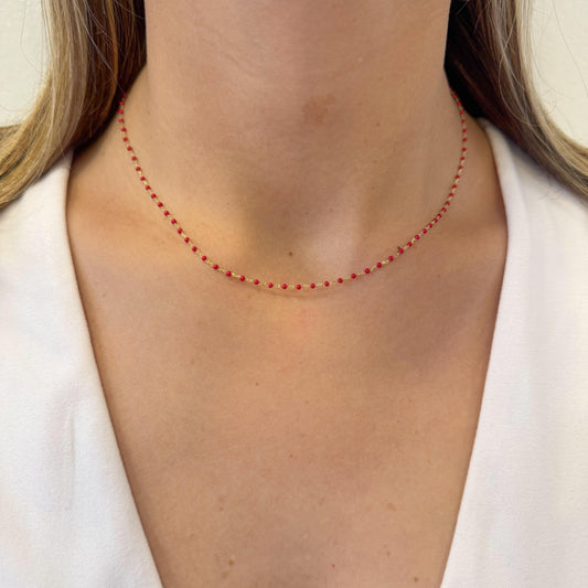 Collar TAVY Rojo