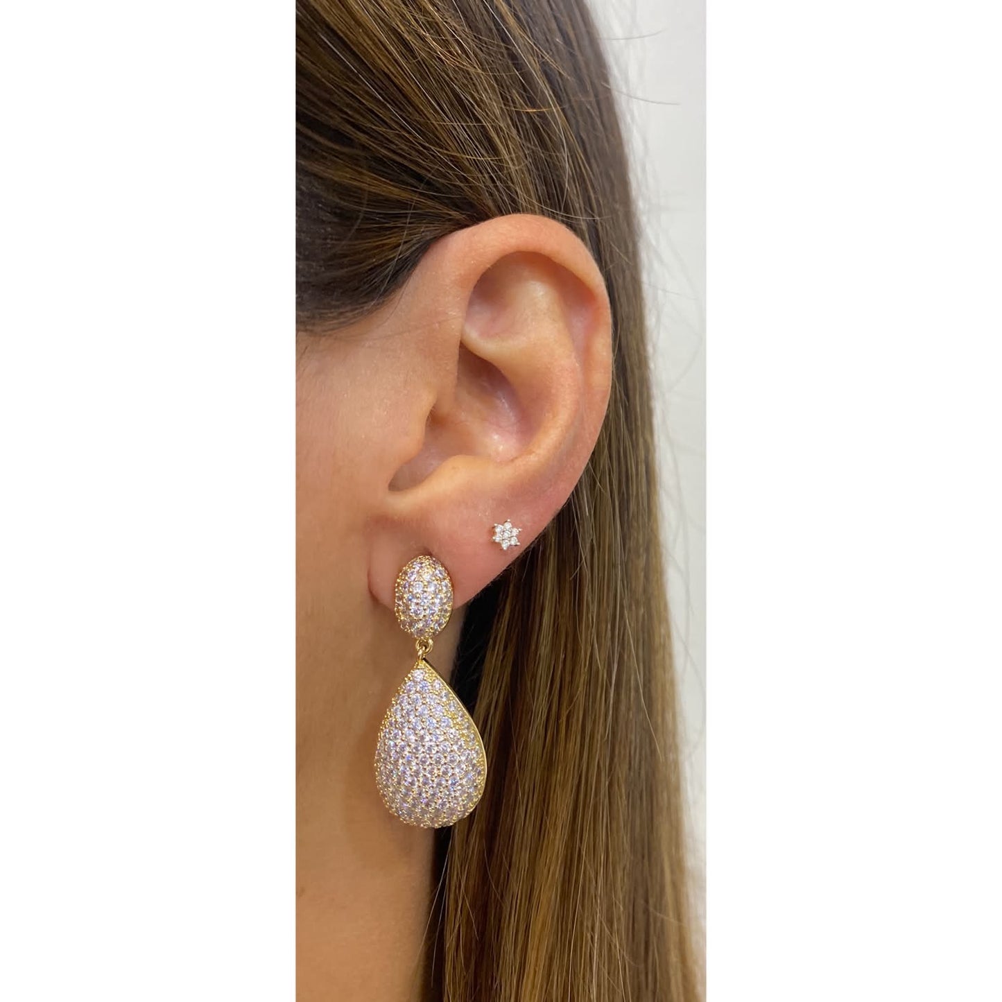 Aretes NAWE Dorados