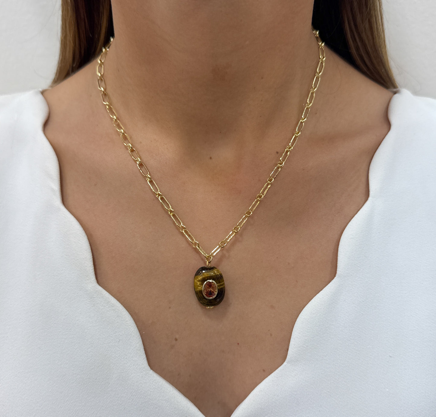 Collar UVOL Ojo de Tigre