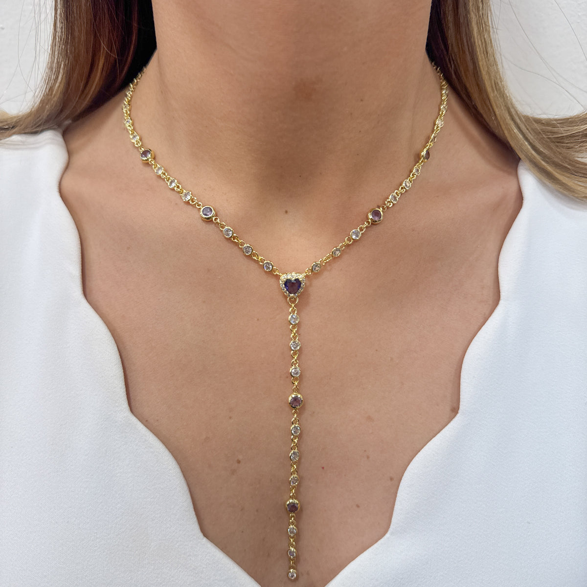 Collar Péndulo ULINU Berenjena