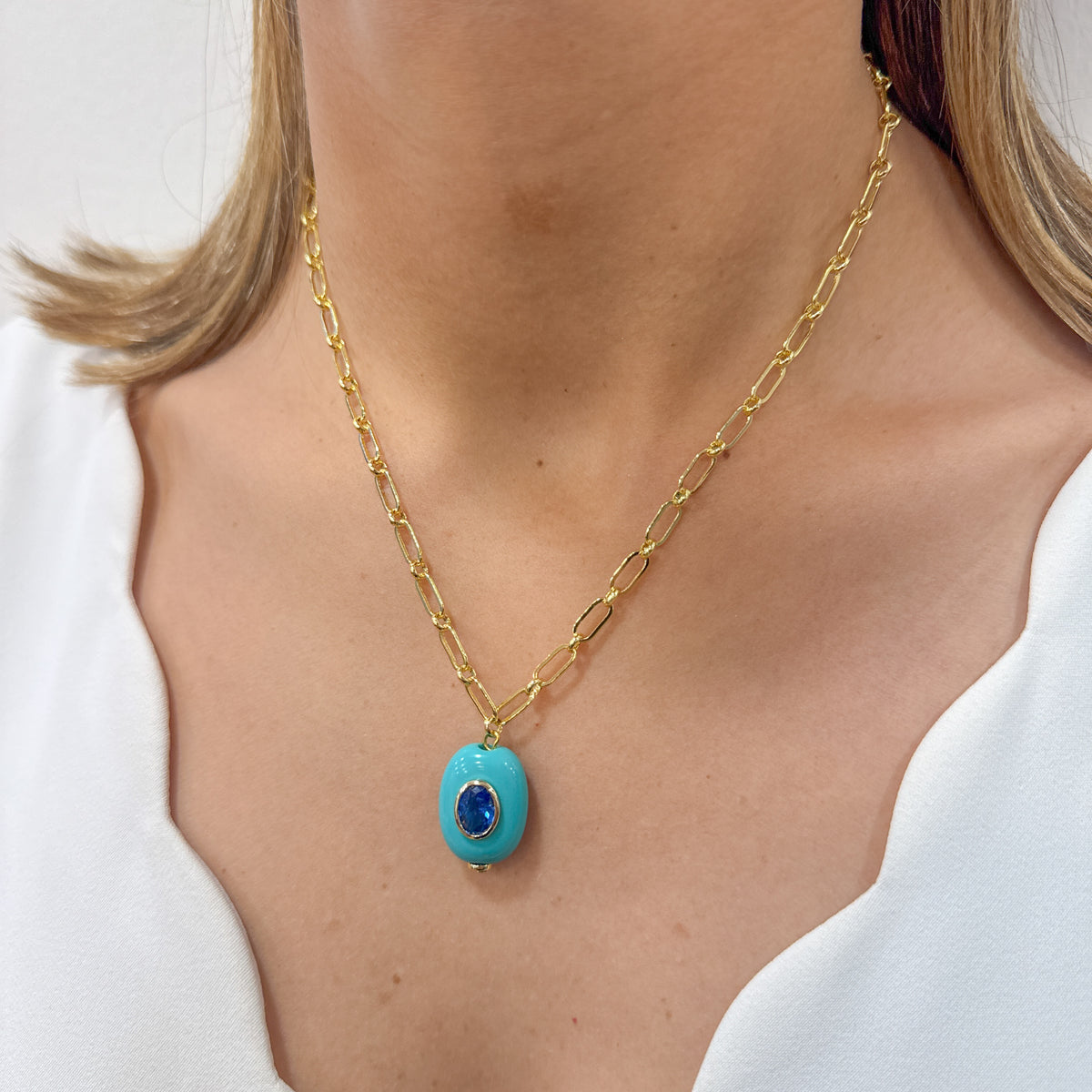 Collar UVOL Turquesa