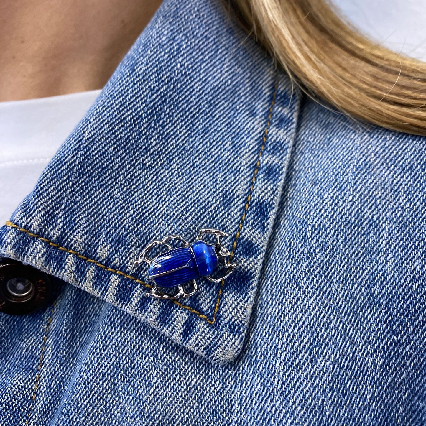 Prendedor ESVUK Azul