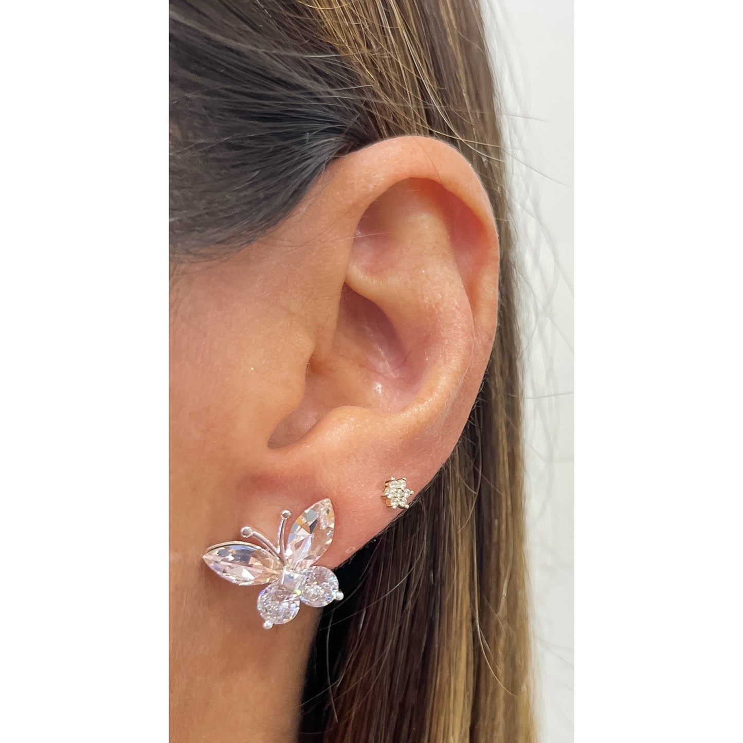 Aretes BALU Plateado