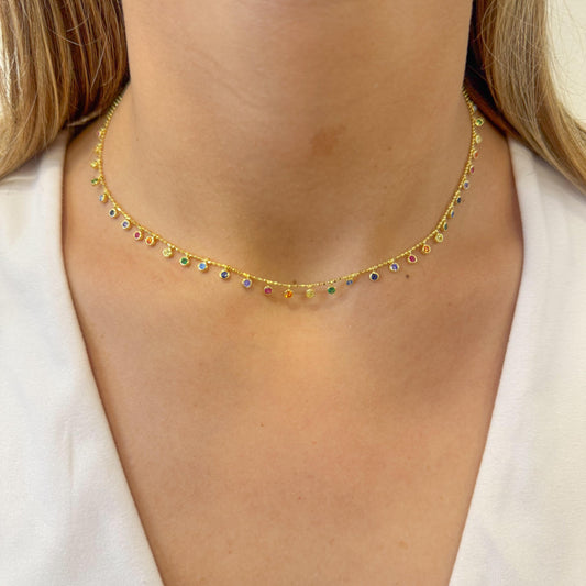 Collar XEDY Dorado