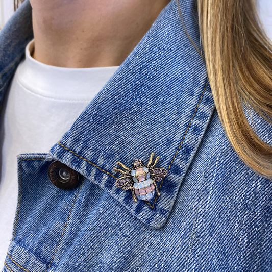 Prendedor LAVY Rosado