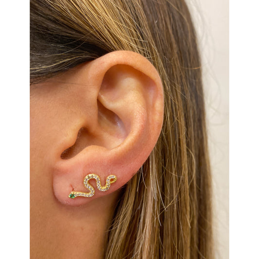 Earcuff LARTY Dorado 🐍
