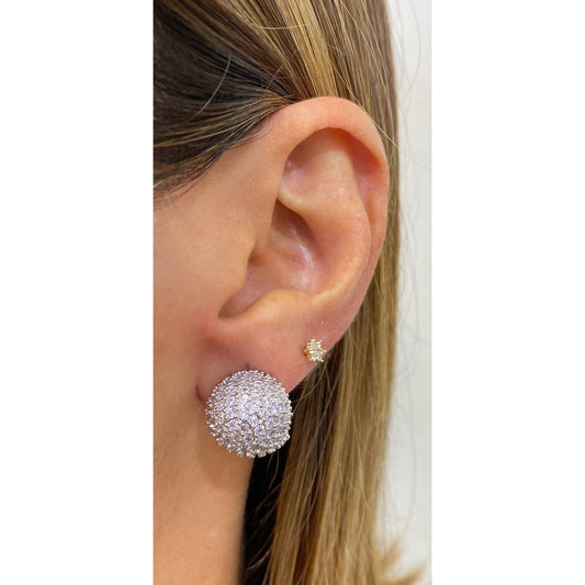 Aretes KIVUP Plateado