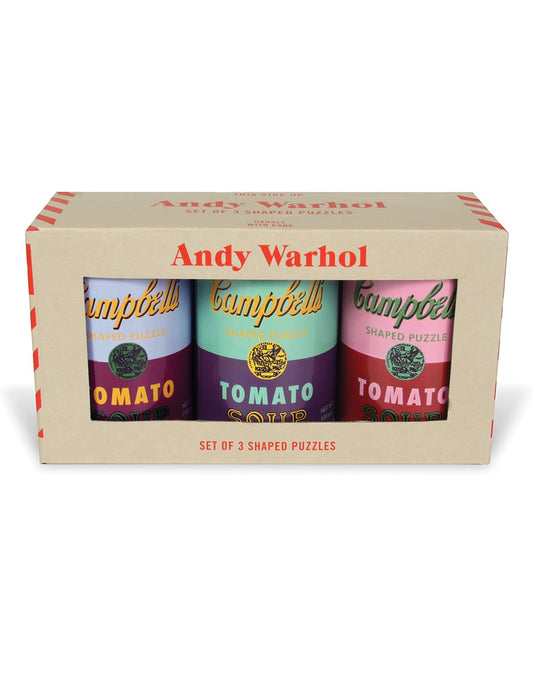 Set de 3 Rompecabezas Andy Warhol 🌈❤️