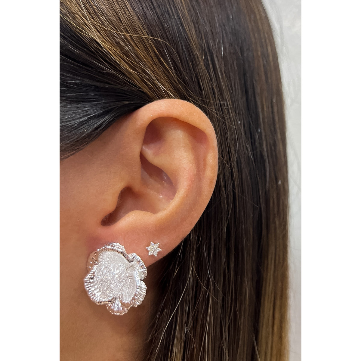 Aretes ZUNU Plateado