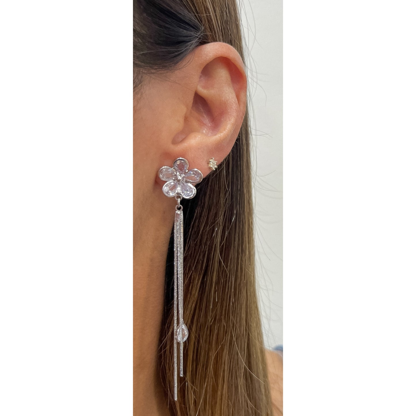 Aretes AVOLU Plateado