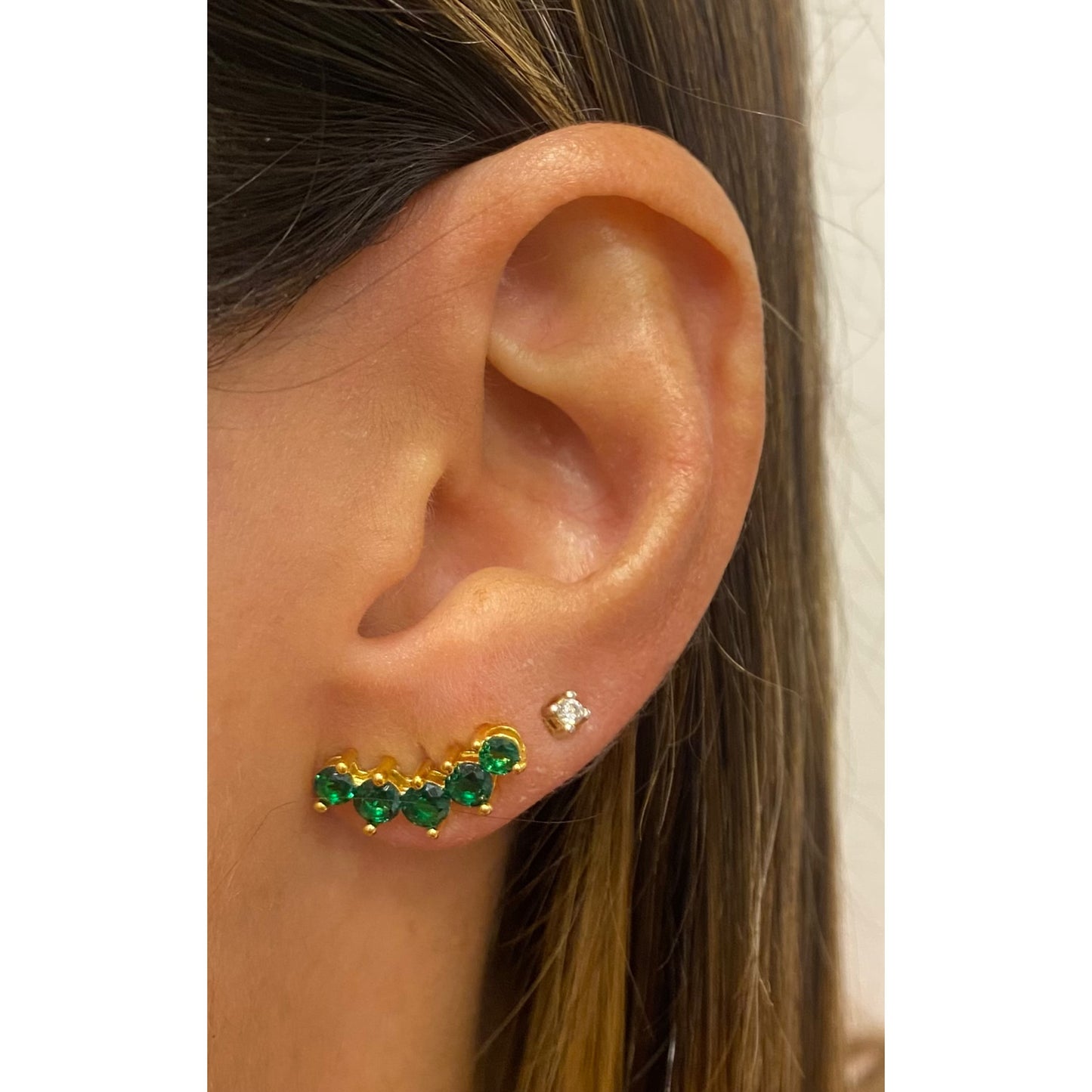 Aretes IETRI Verde