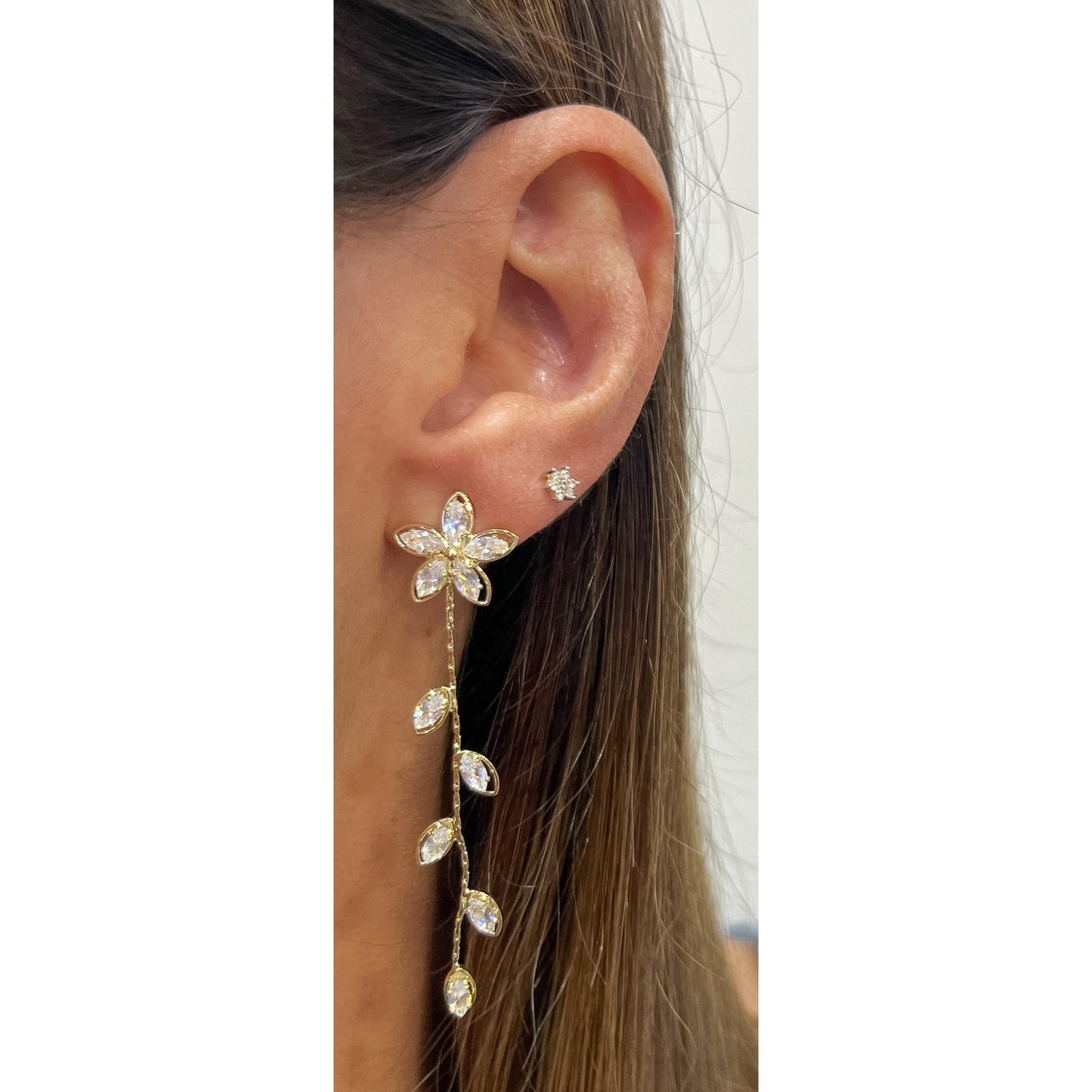 Aretes IVAR Dorado