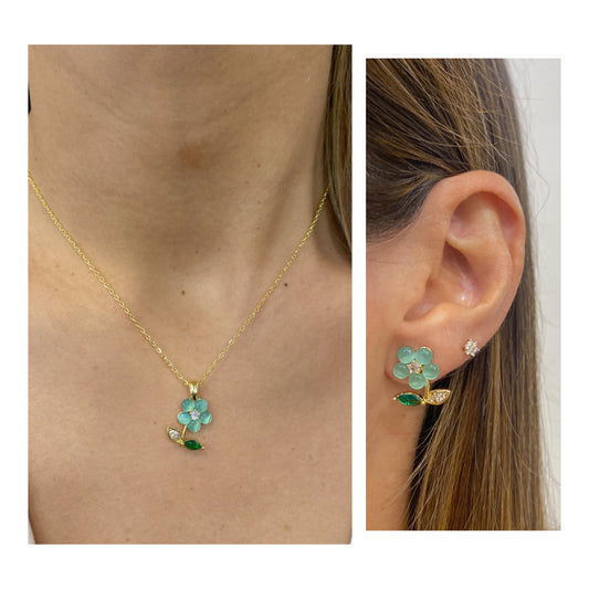 Dúo NADRY ( Aretes + Collar )