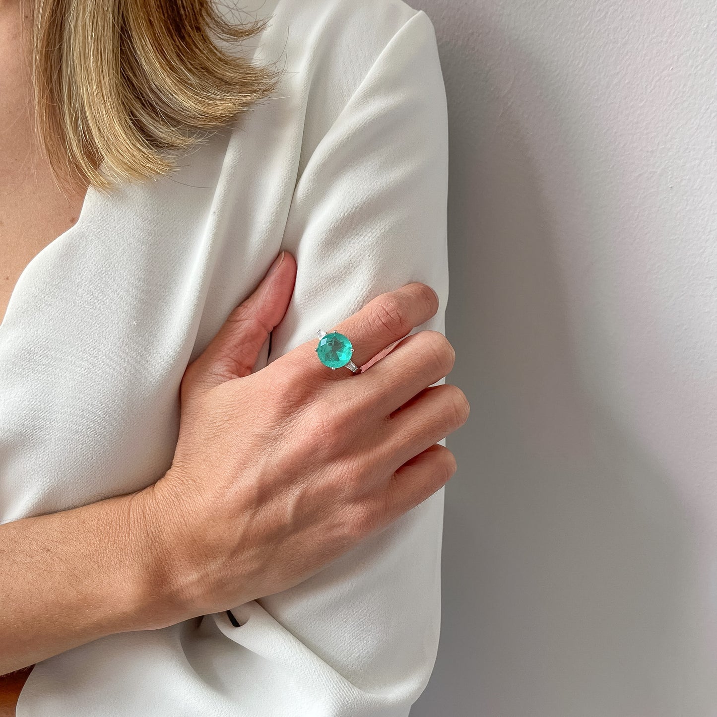 Anillo VALIP Aguamarina Ajustable (Talla 7-8) (copia)