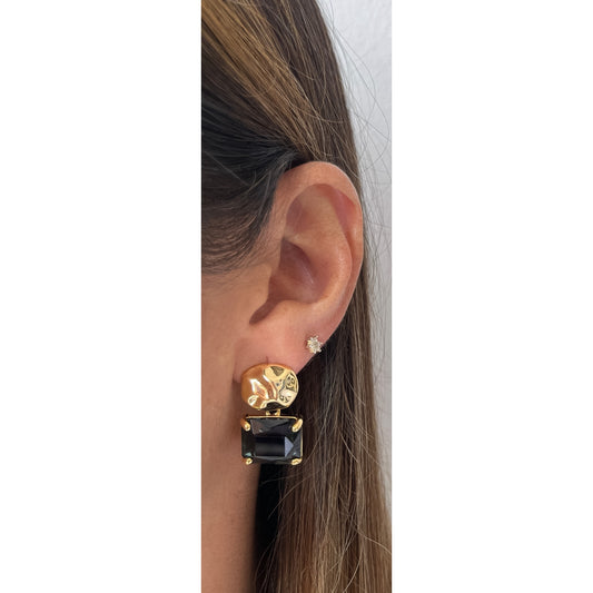 Aretes COZI Negro