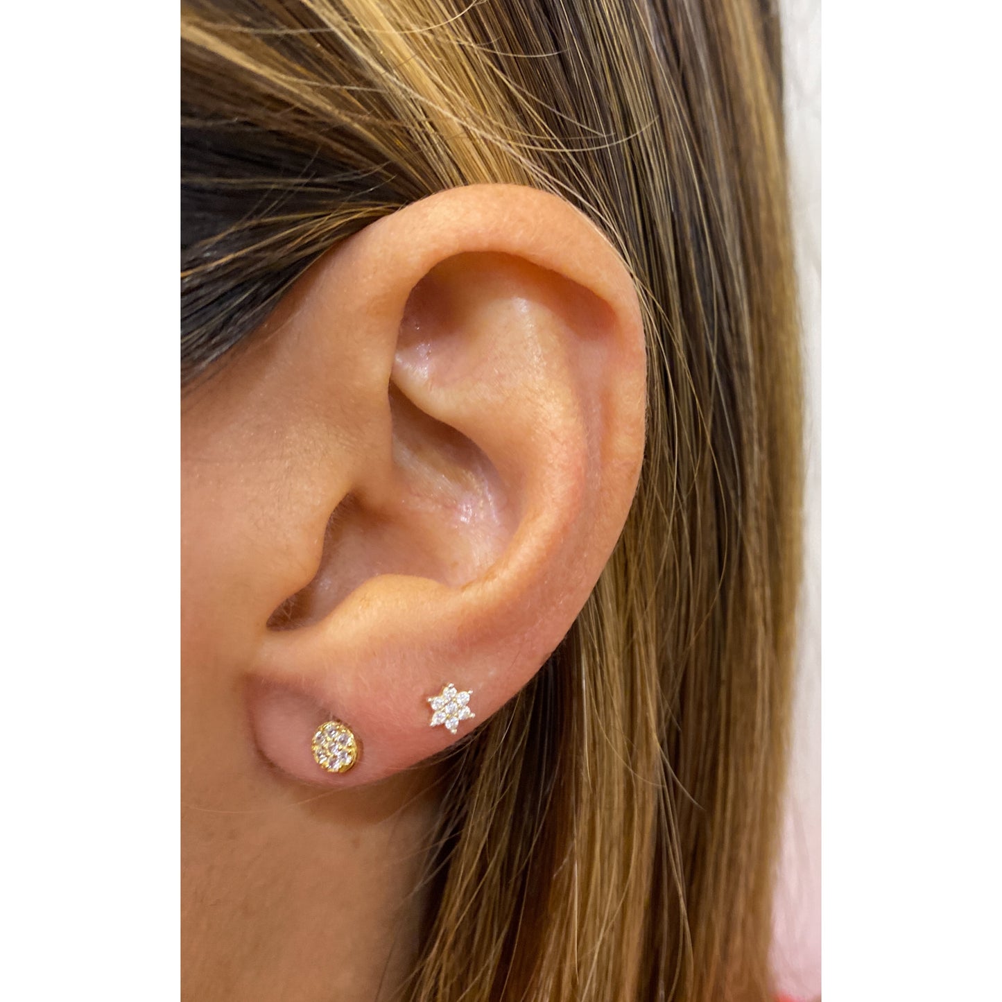 Aretes UTIN Dorado5mm