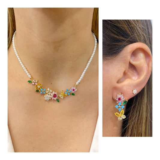 Dúo SAVU ( Aretes + Collar )