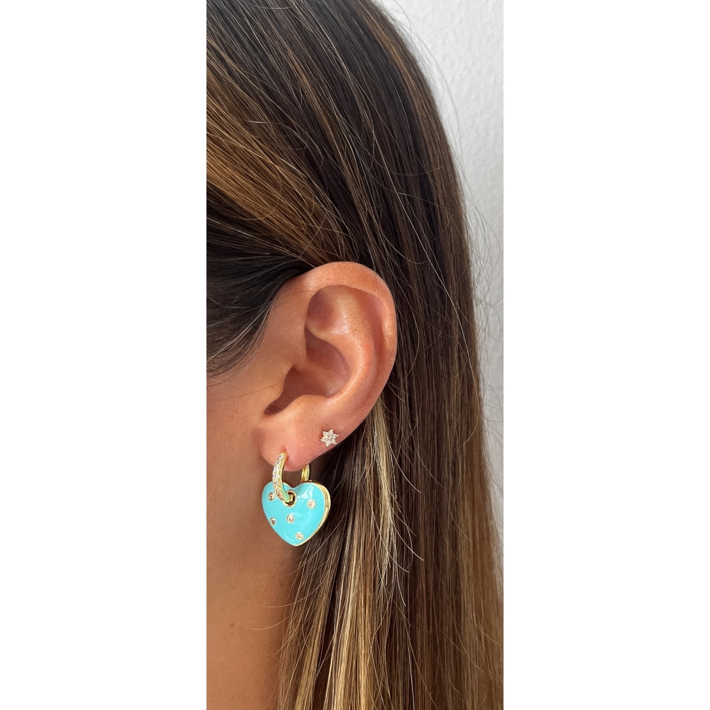 Aretes KAPZO Turquesa