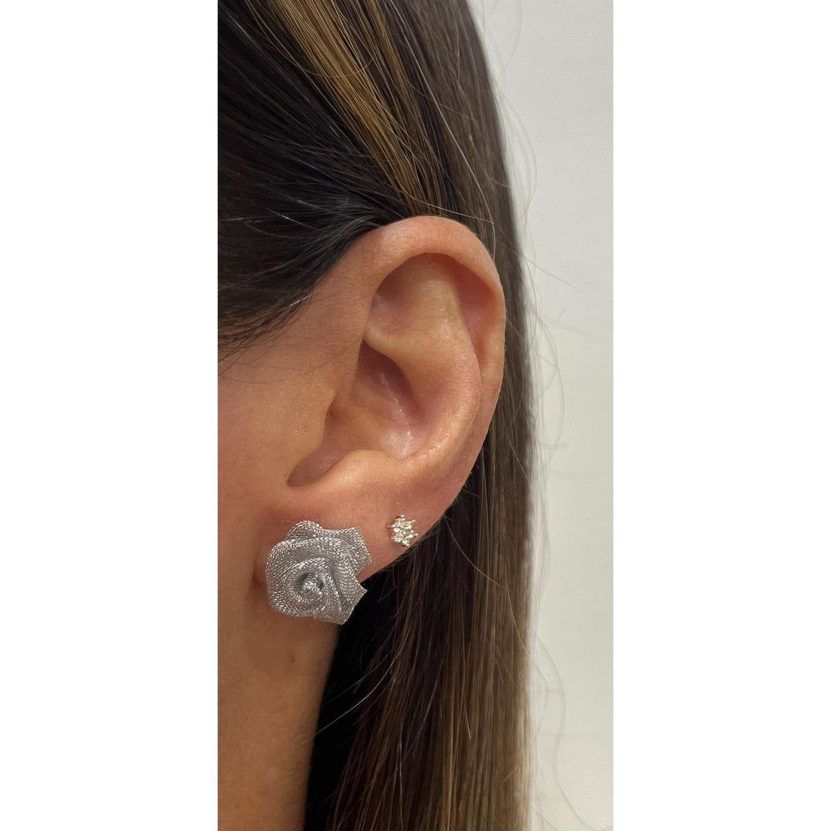 Aretes GUVU Plateado
