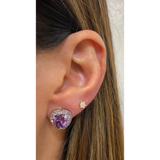 Aretes GURIN Lila 💜