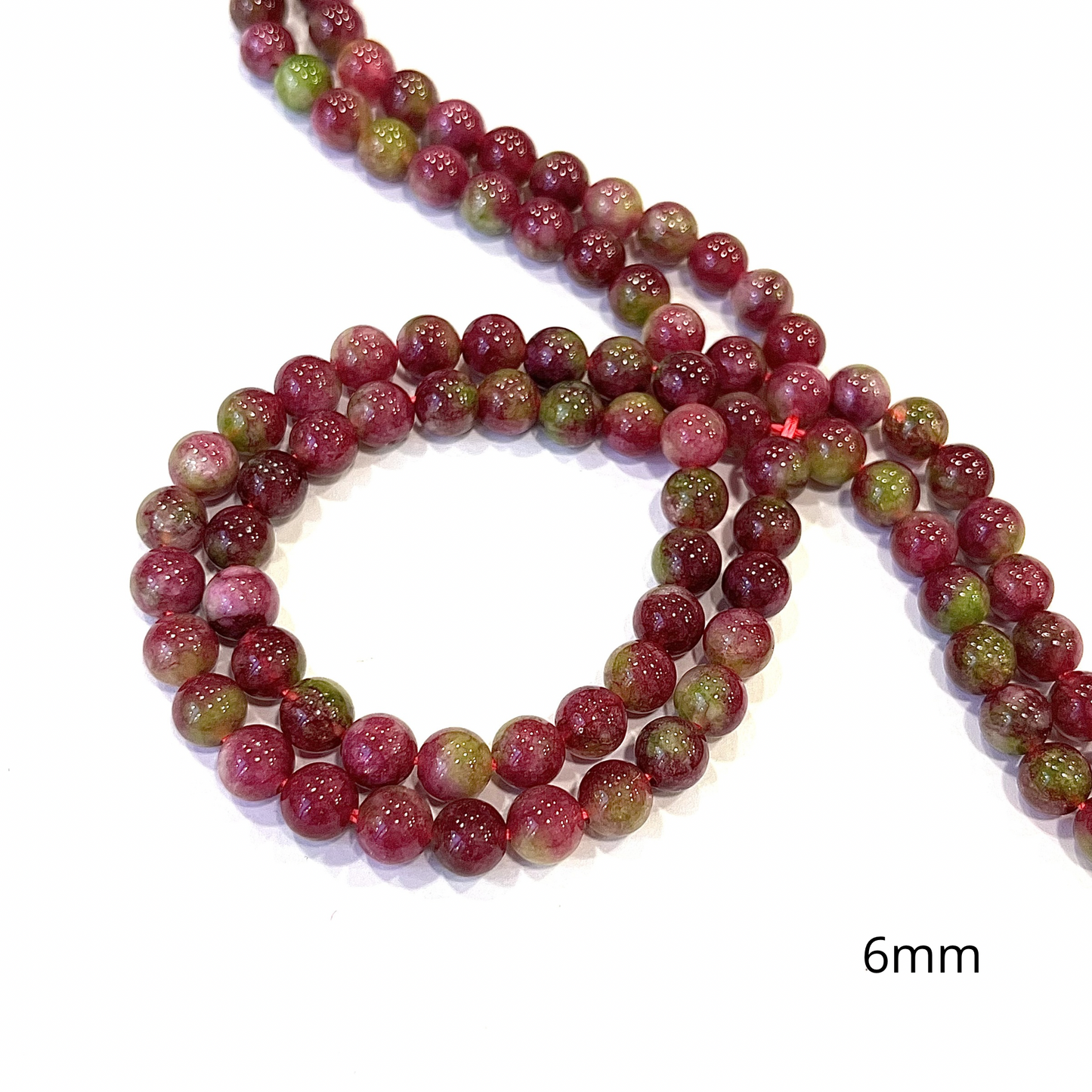 Sarta Turmalina Sandia 6mm