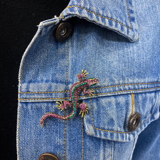 Prendedor ATIK Fucsia 🦎