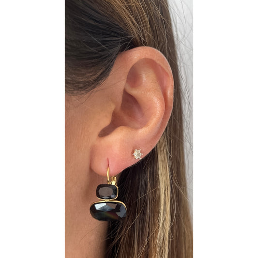 Aretes FUJO Negro