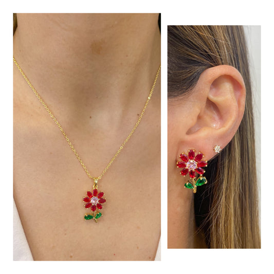 Dúo TODUC ( Aretes + Collar )