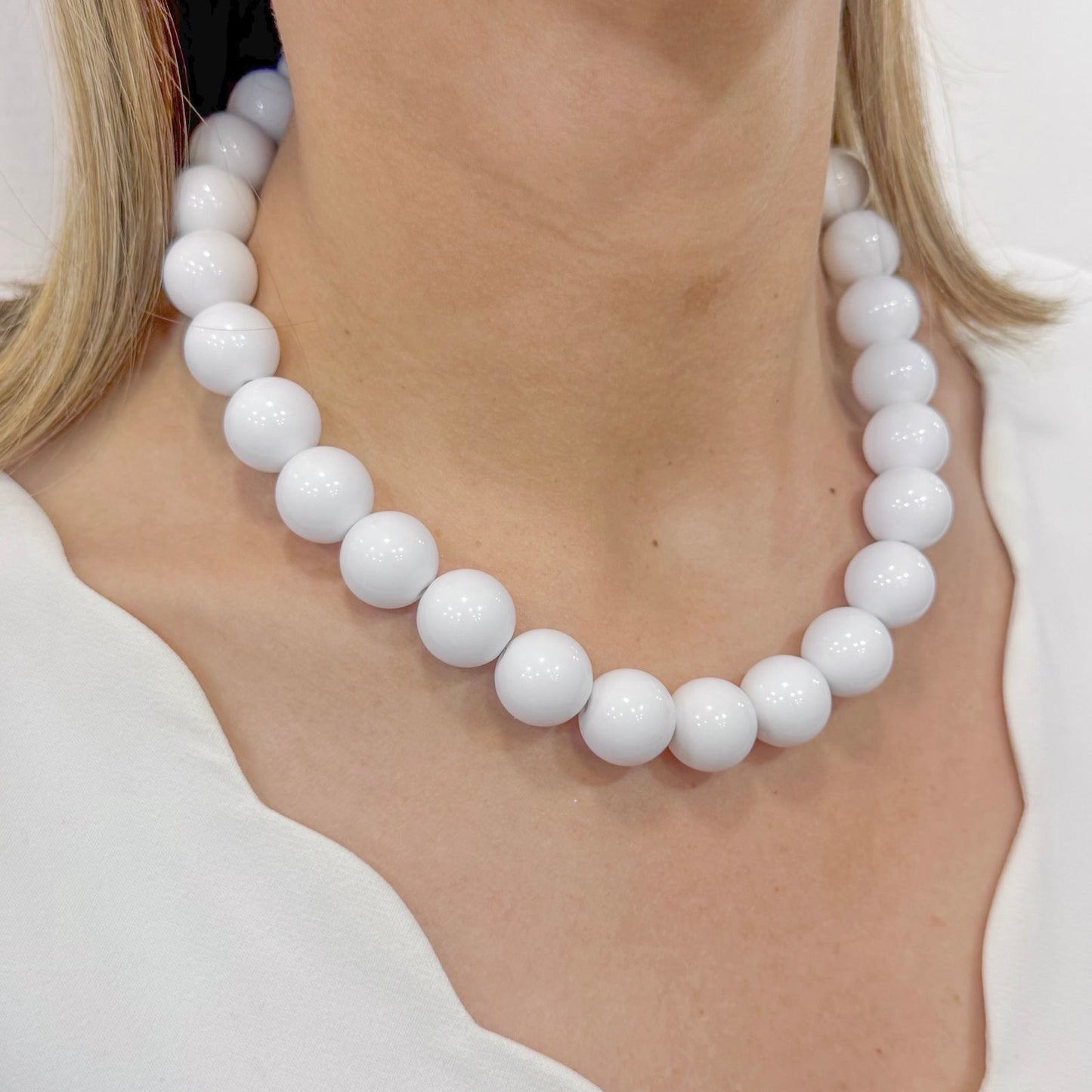 Collar OMIR Blanco
