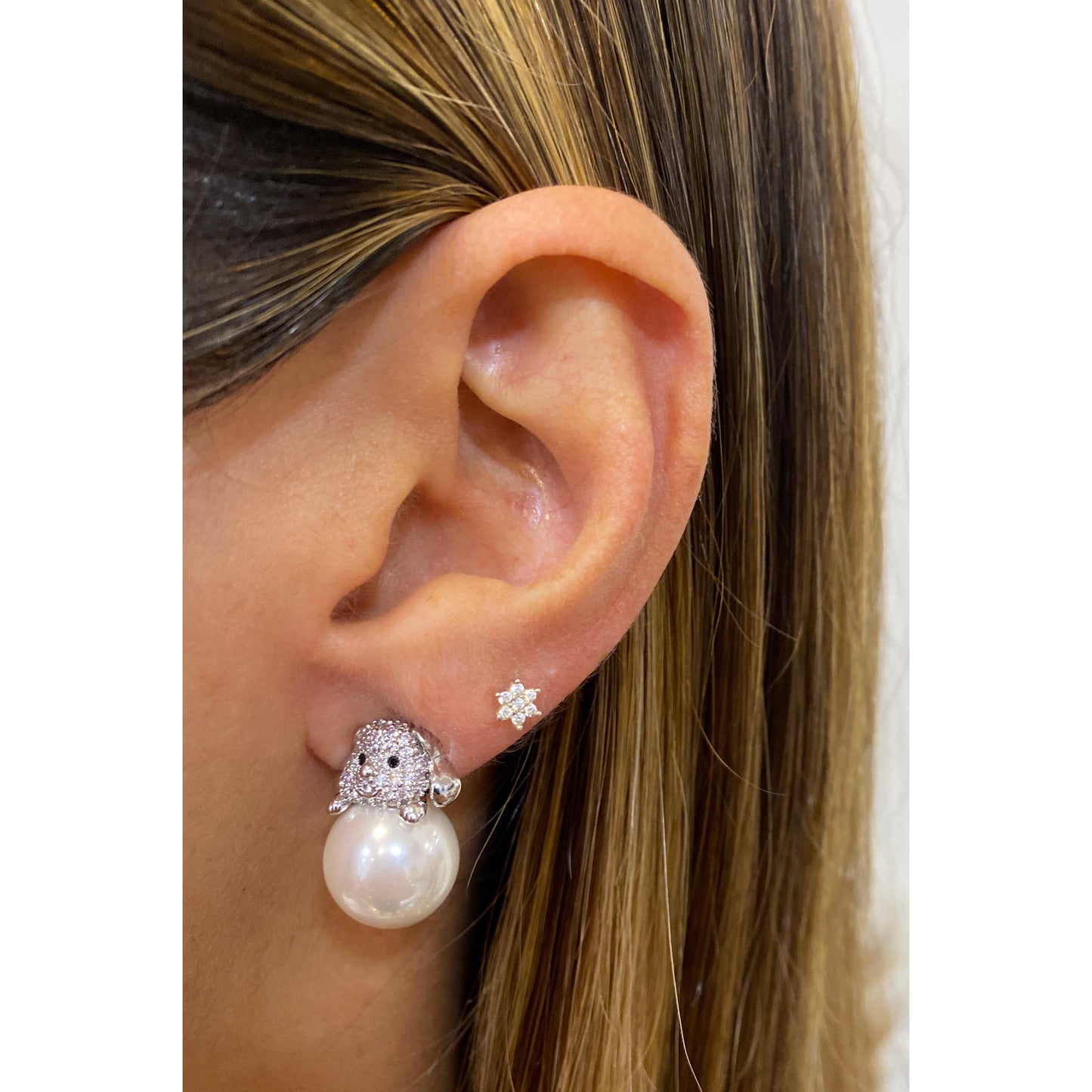 Aretes KOPI Plateado