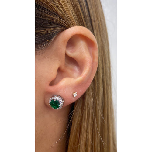 Aretes SIKMA Verde ( 10mm )