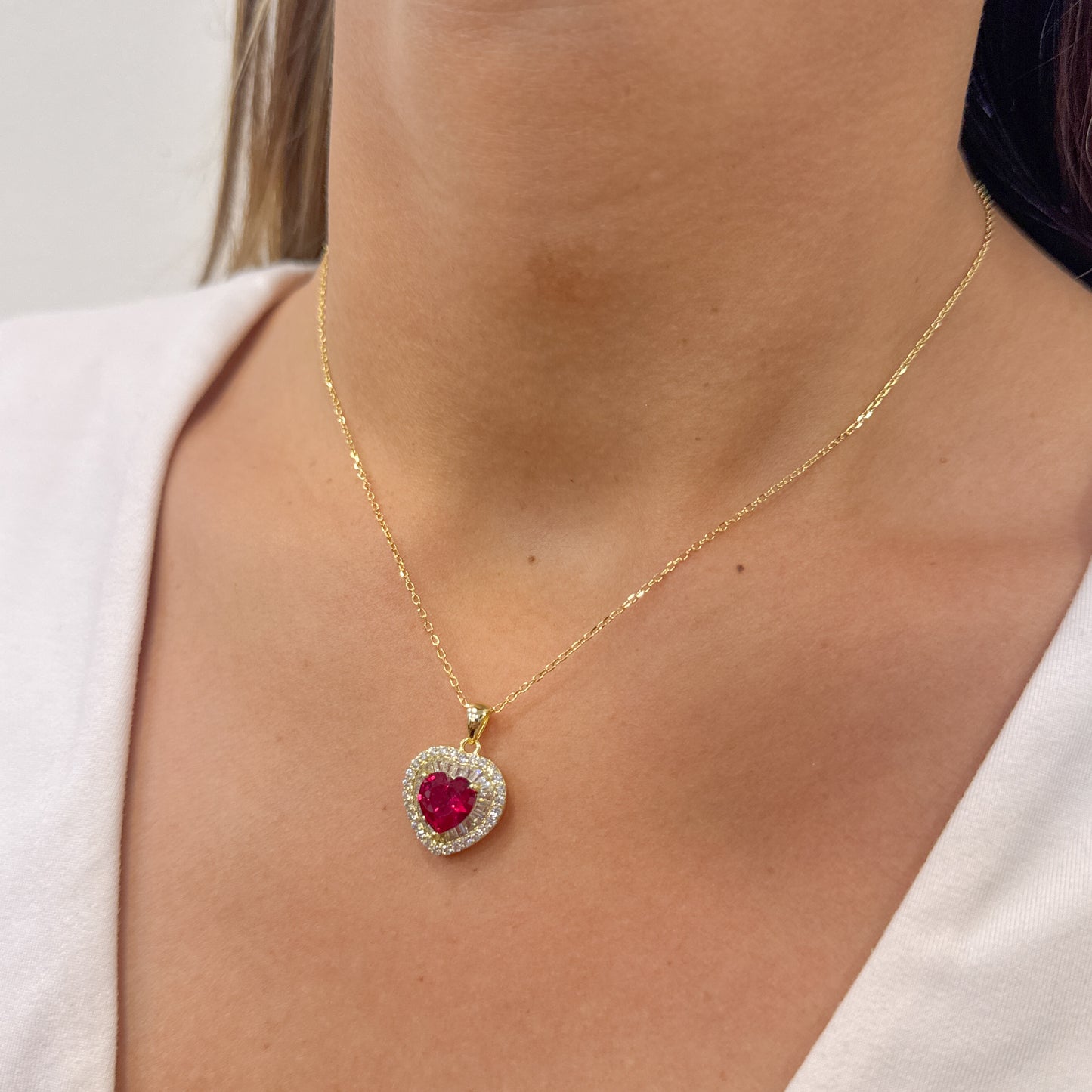 Collar LEMNA Fucsia