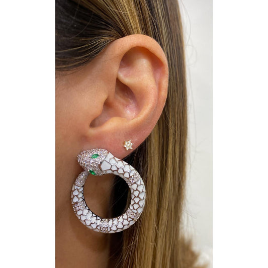 Aretes SIRPAN Blanco