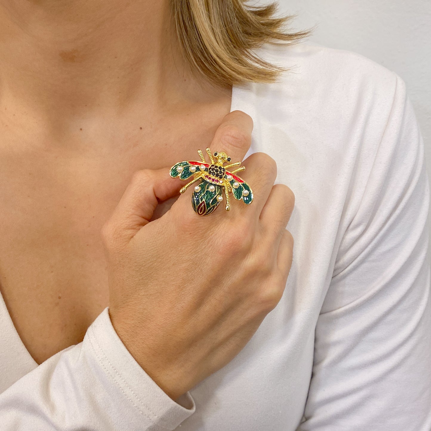 Anillo PADUR Ajustable Talla 7-8