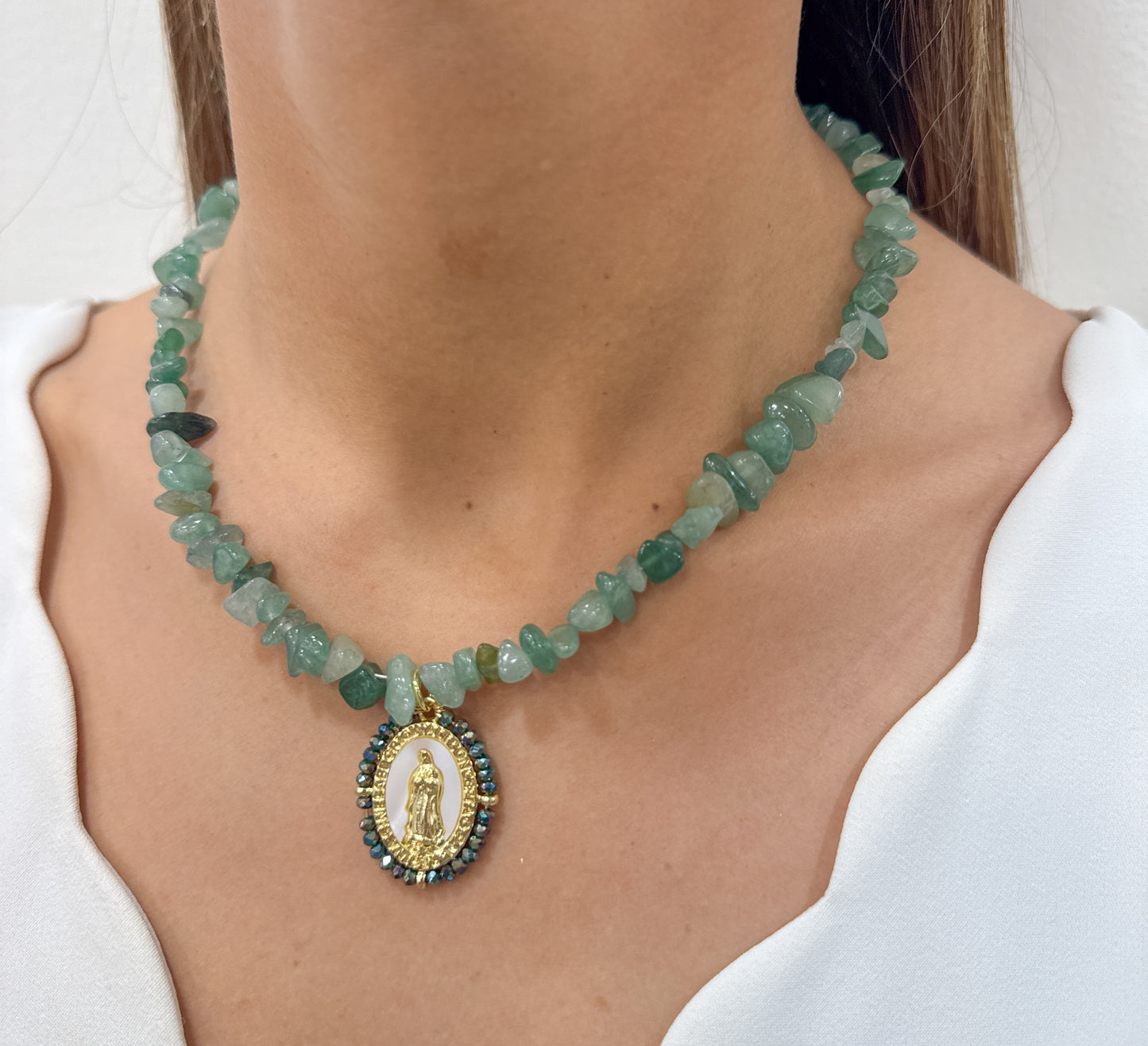 Collar RUNK Verde Jade