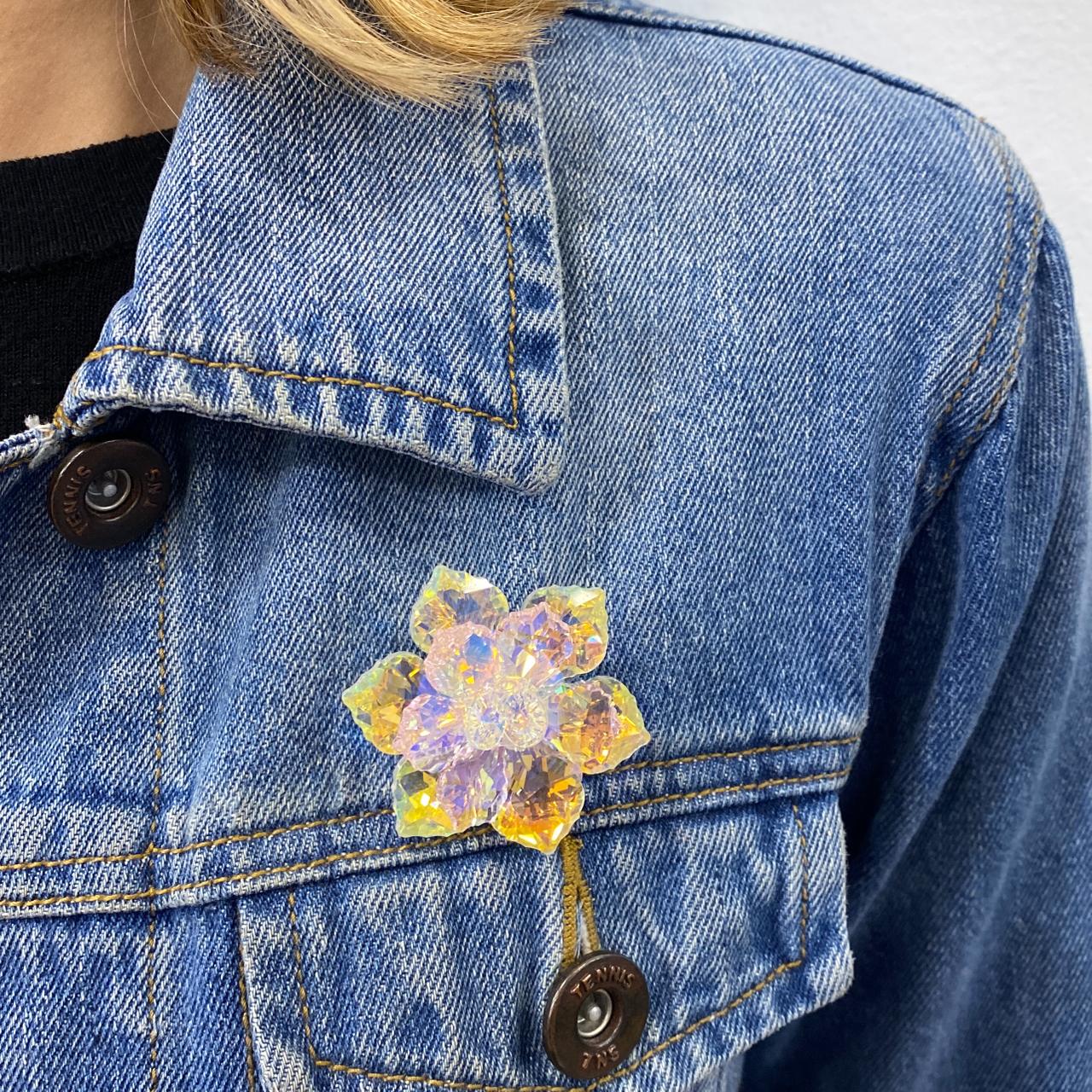 Prendedor DRAFON Rosa-Tornasol