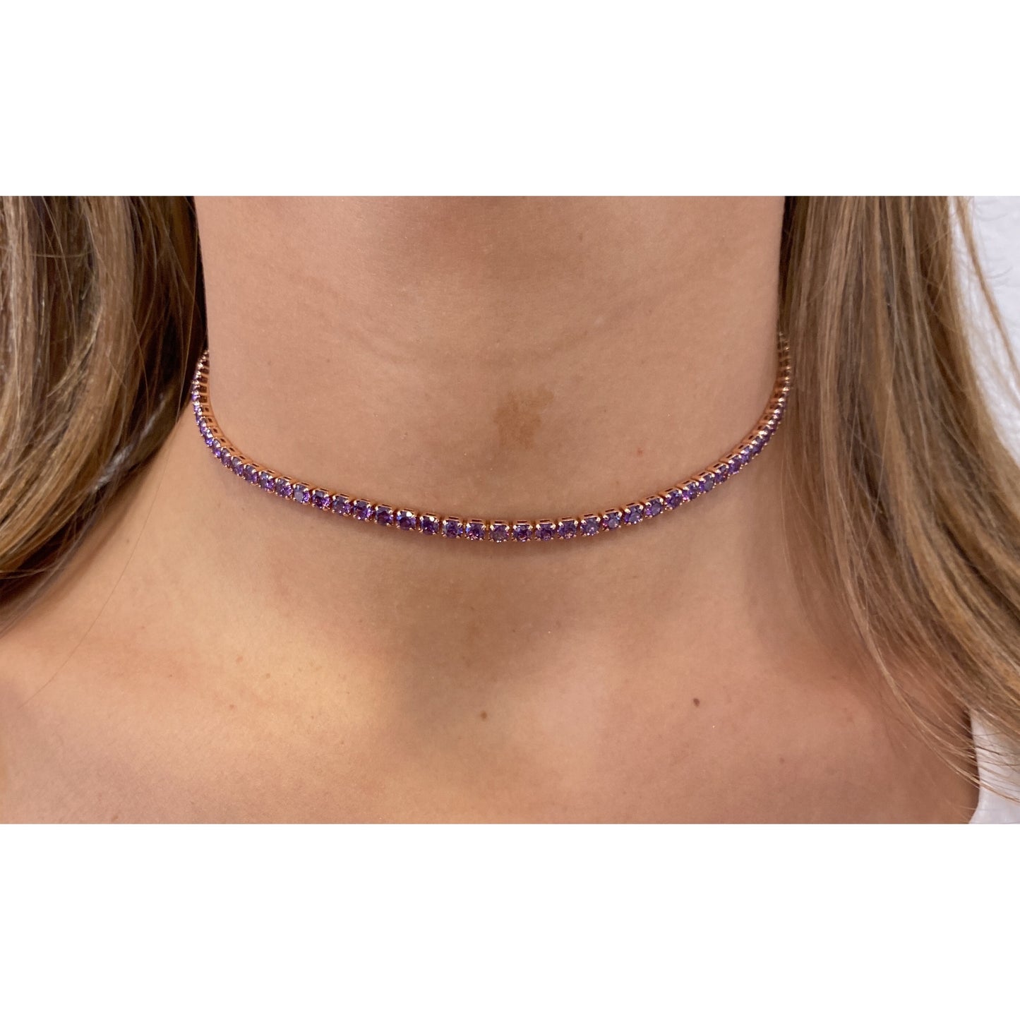 Look VAZY Lila- Oro Rosa