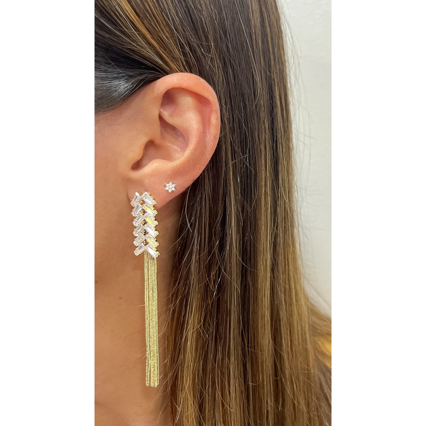 Aretes ISPET Dorado