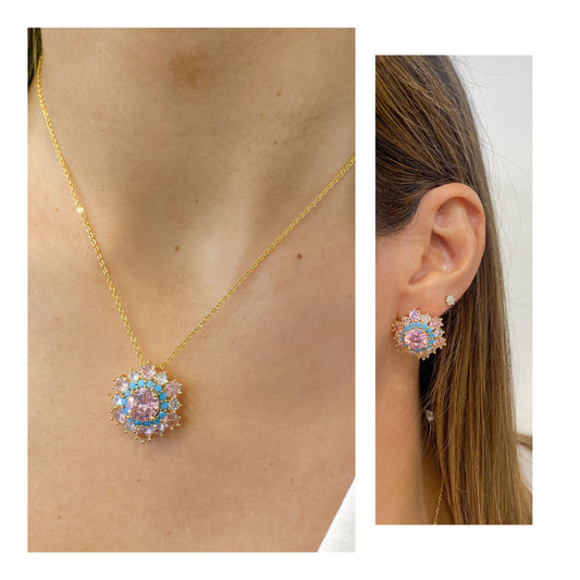 Dúo BUNIR ( Aretes + Collar )