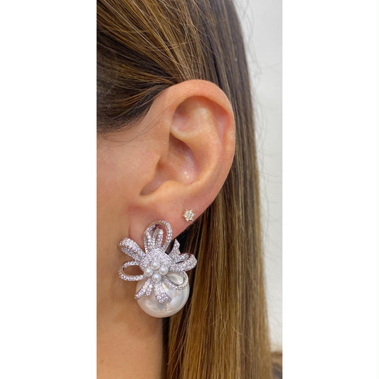 Aretes FAKI Plateados