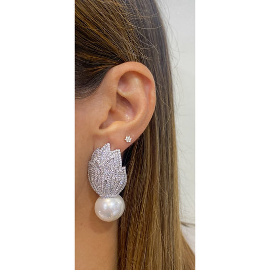 Aretes GRAVU Plateados