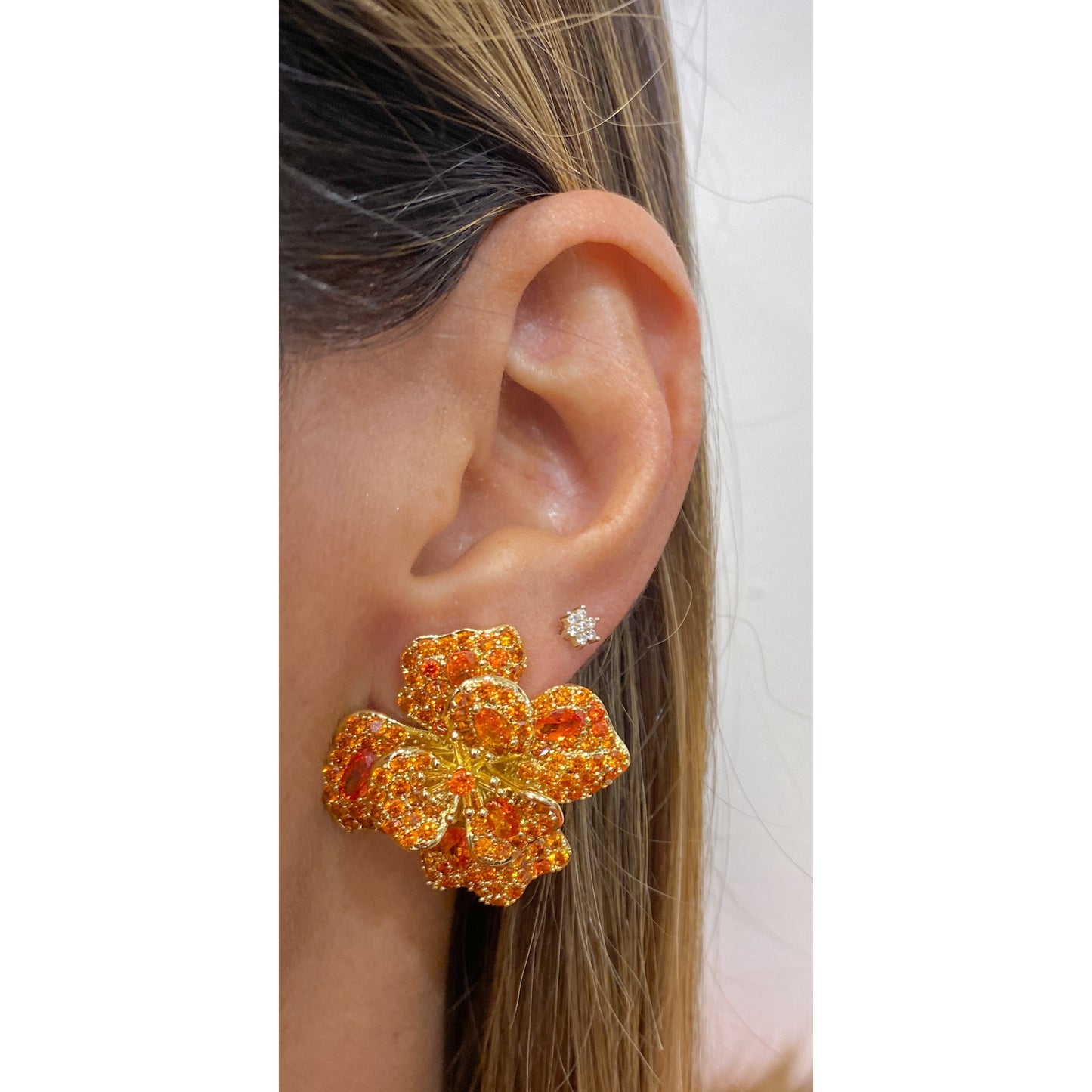 Aretes ZUPLI Naranja