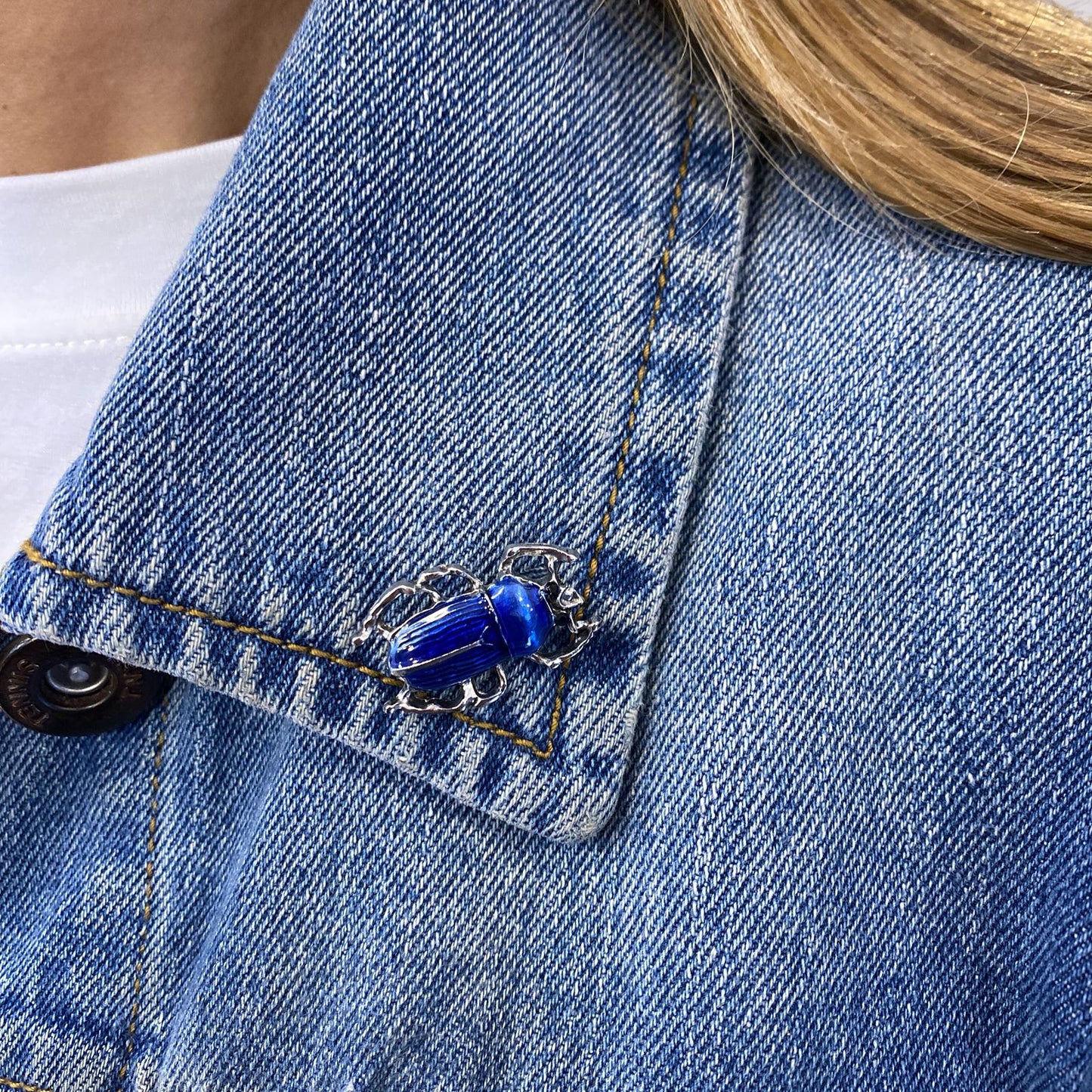 Prendedor ESVUK Azul